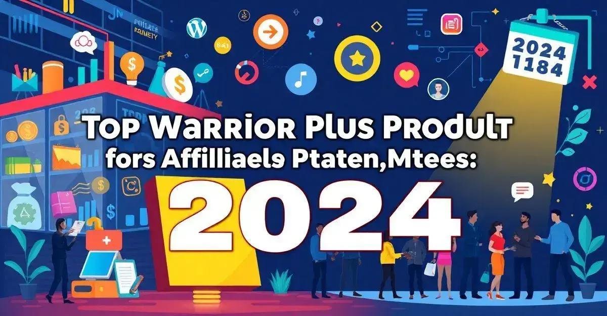 Top Warrior Plus Products for Affiliate Marketers