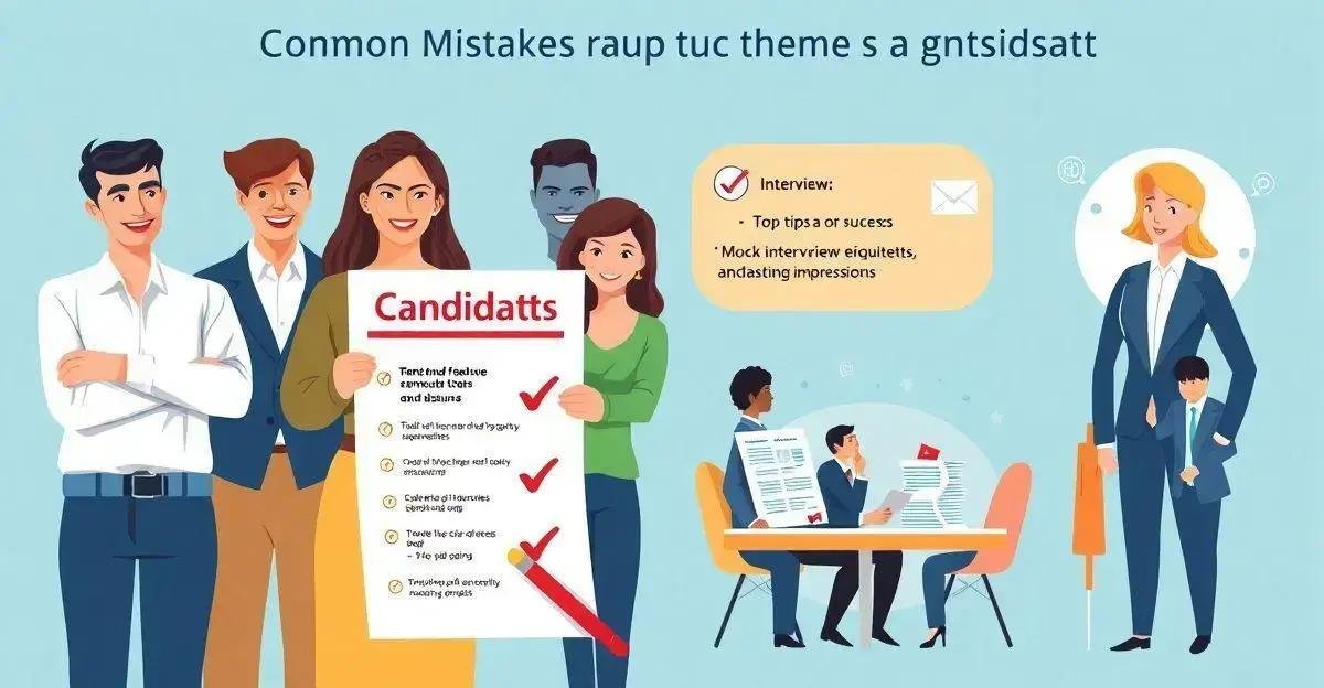 Common Mistakes to Avoid as a Candidate