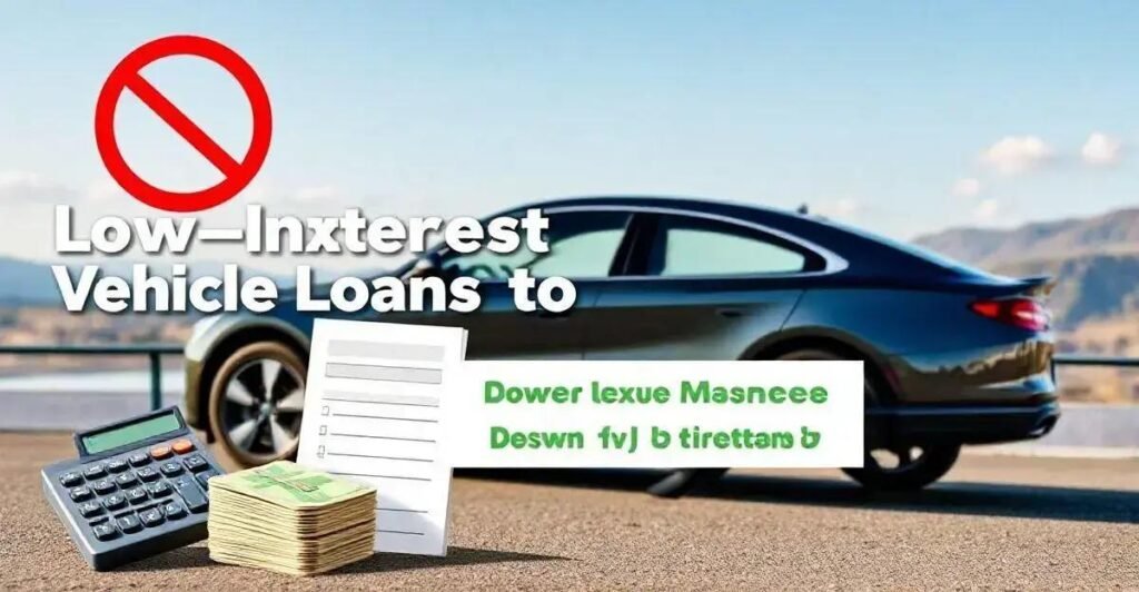 Top Low-Interest Vehicle Loans to Save Money in 2024