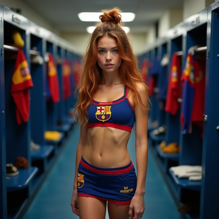 Sofia Martinez: A Cheerleader do Barcelona e Suas Tendências de Estilo Esportivo Chique