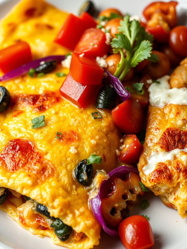 Omelete e Pavlova fáceis para crianças